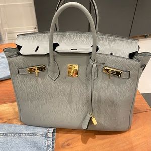 Faux birken bag